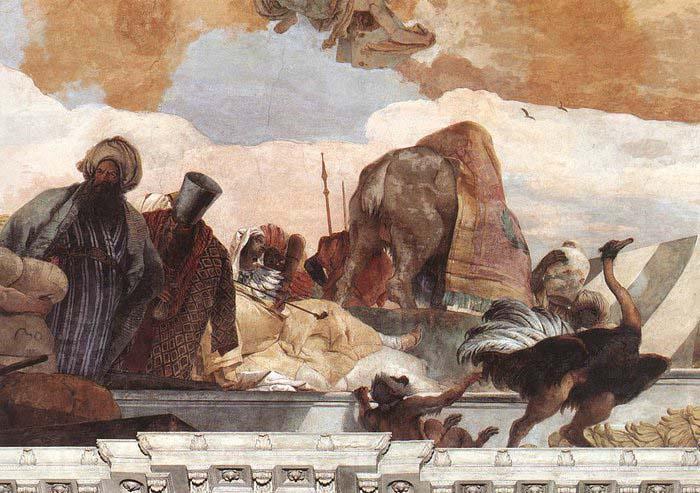 Giovanni Battista Tiepolo Apollo and the Continents France oil painting art